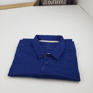 Oakley Mens Polo Shirt Size XL Color Blue Golf Casual Activewear Lightweight
